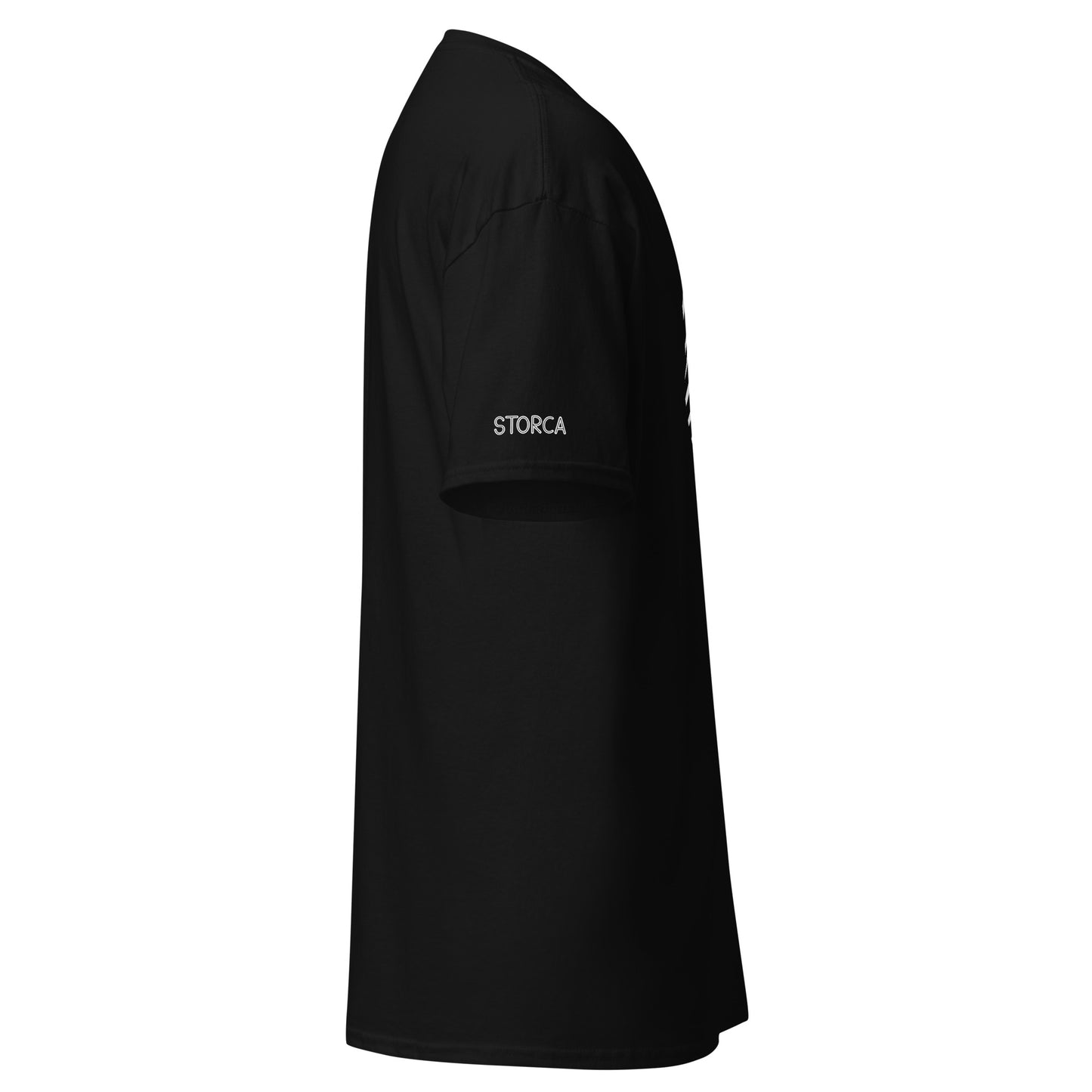STORCA TEE // BLACK BIG CIRCLE.