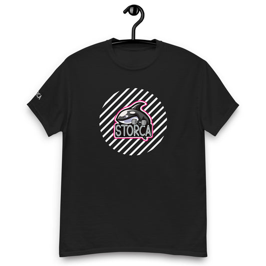 STORCA TEE // BLACK BIG CIRCLE.