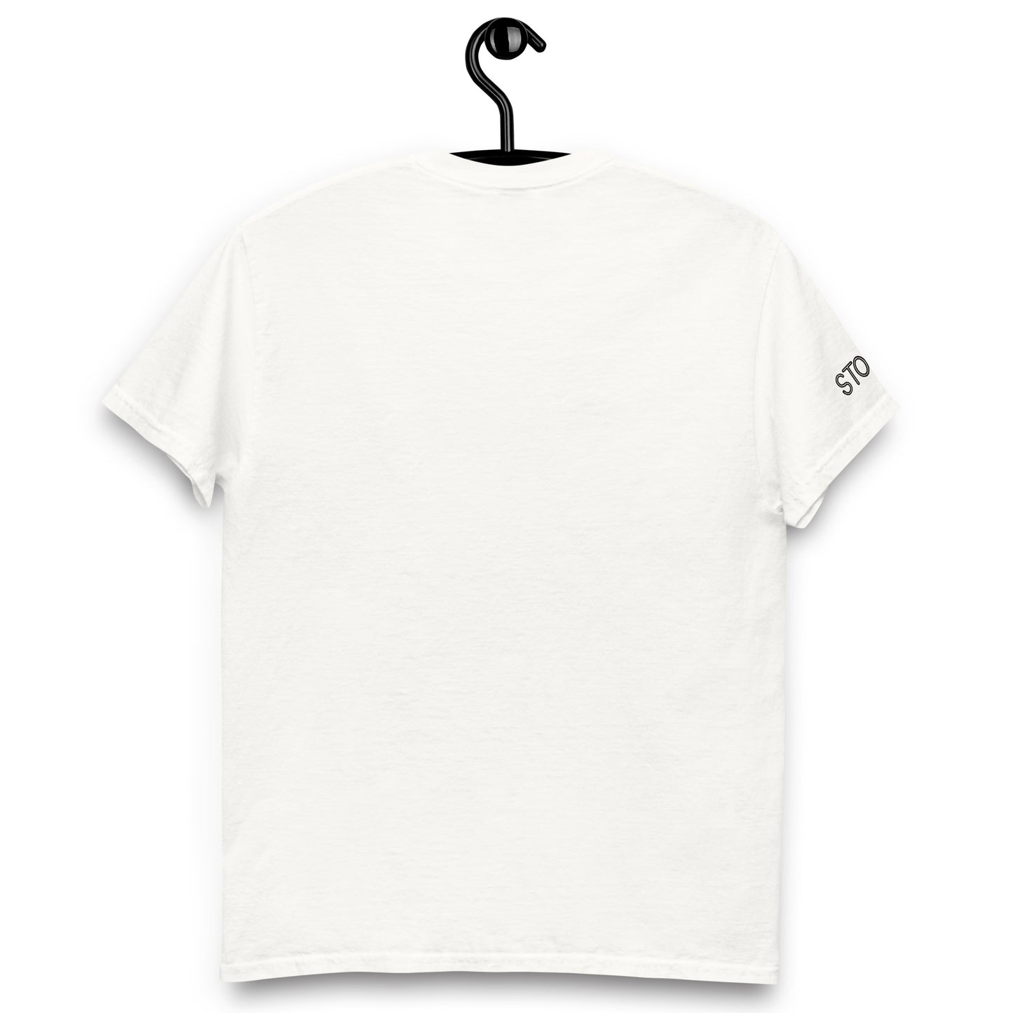 STORCA TEE // WHITE BIG CIRCLE.