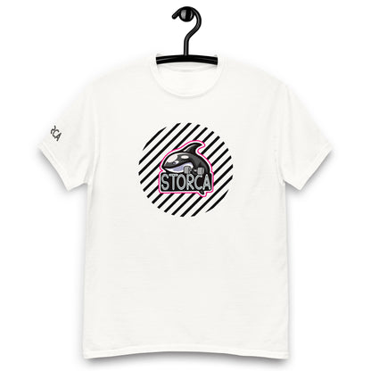 STORCA TEE // WHITE BIG CIRCLE.
