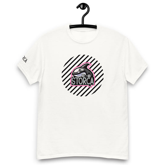 STORCA TEE // WHITE BIG CIRCLE.