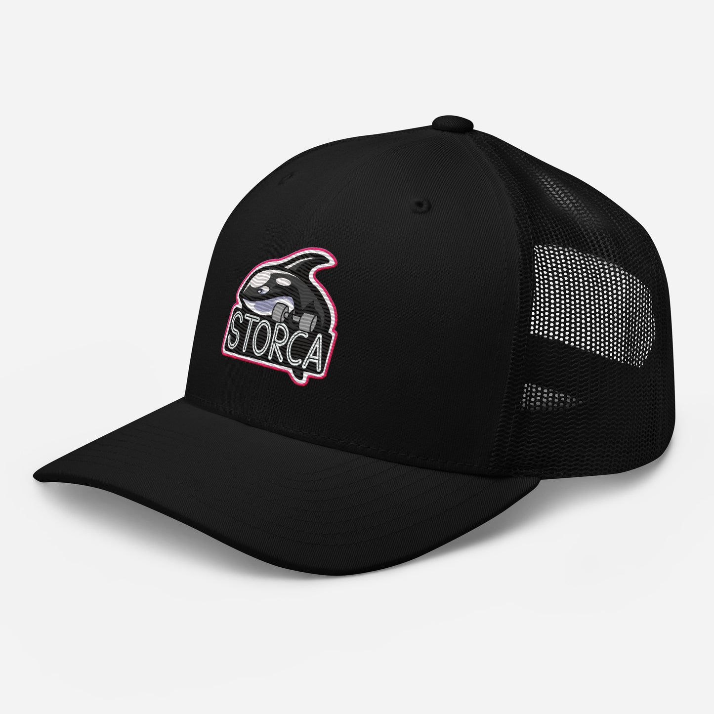STORCA TRUCKER CAP // BLACK