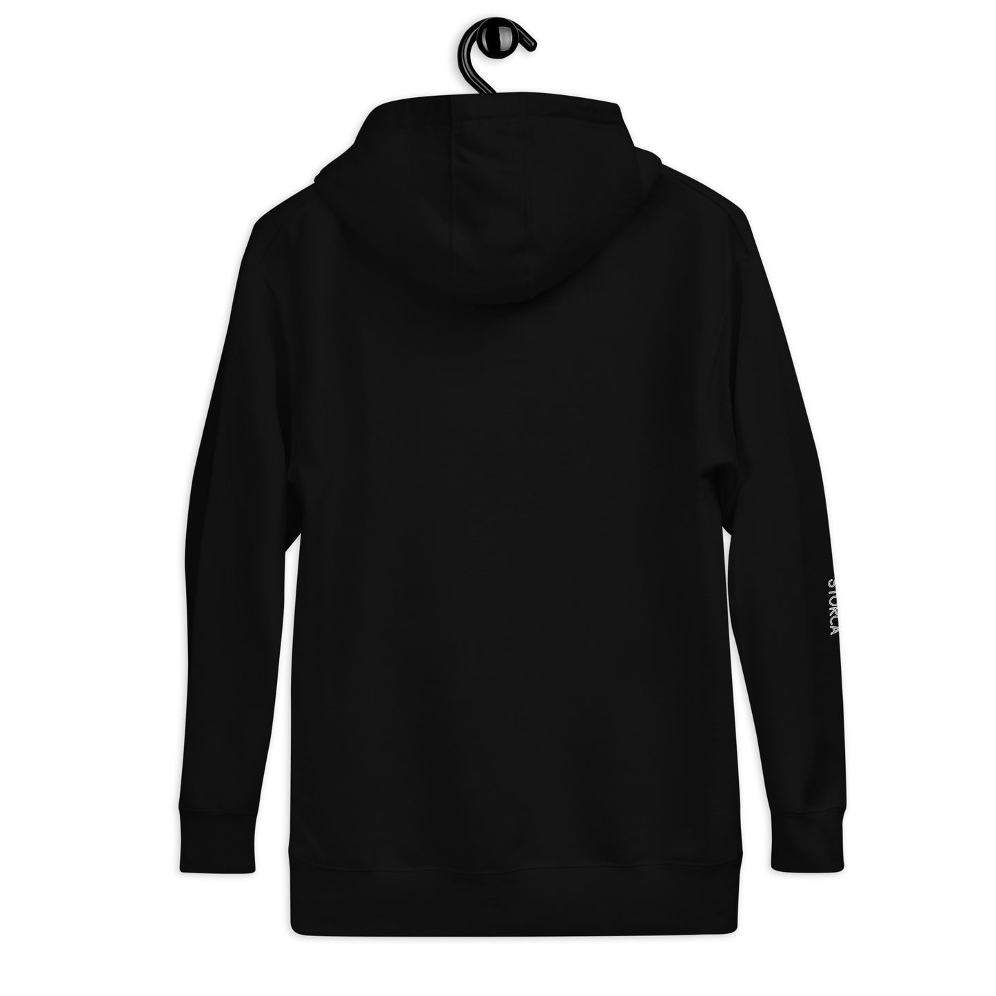 STORCA HOODIE // BLACK CIRCLE BIG.