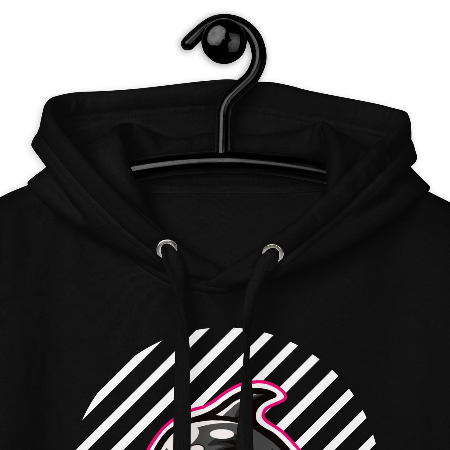 STORCA HOODIE // BLACK CIRCLE BIG.