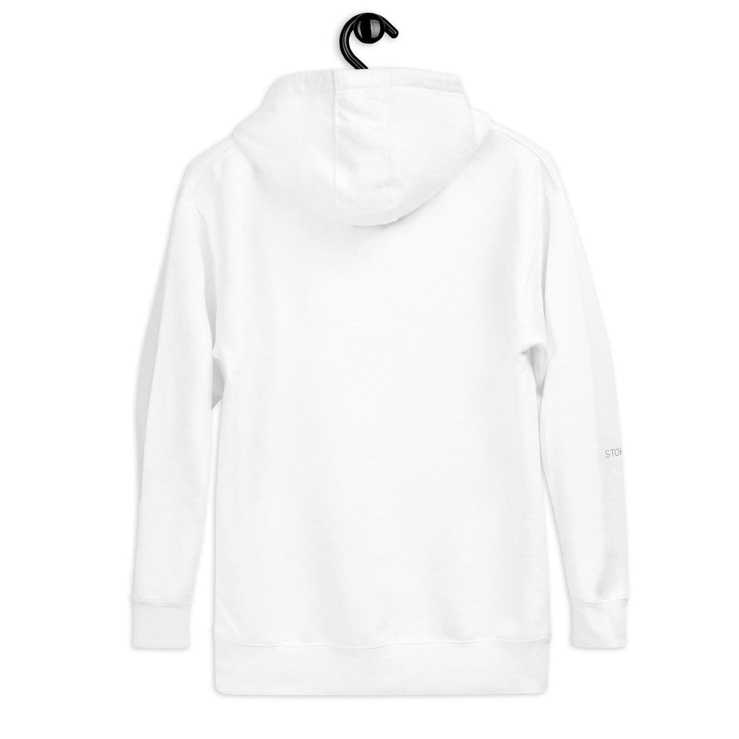 STORCA HOODIE // WHITE CIRCLE BIG.