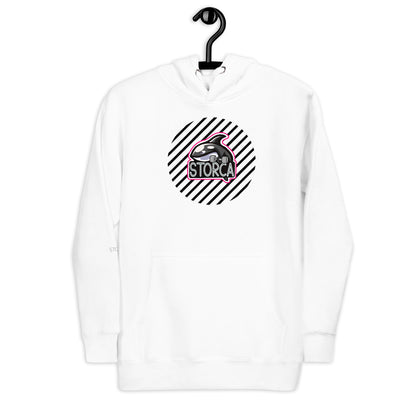 STORCA HOODIE // WHITE CIRCLE BIG.
